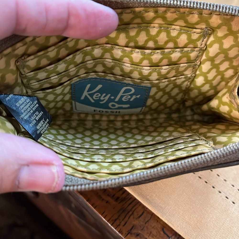 Zip Around Fossil Wristlet - image 2